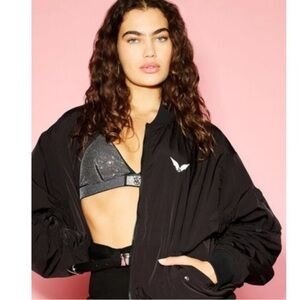 Victoria's Secret Black Sparkling Bralette